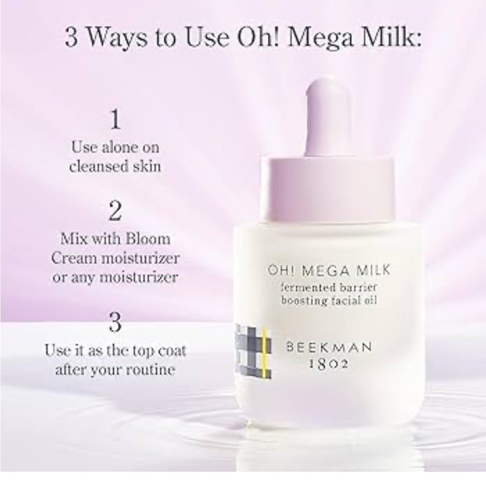 Beekman 1802 Oh! Mega Milk Facial Oil - Picture 5 of 7